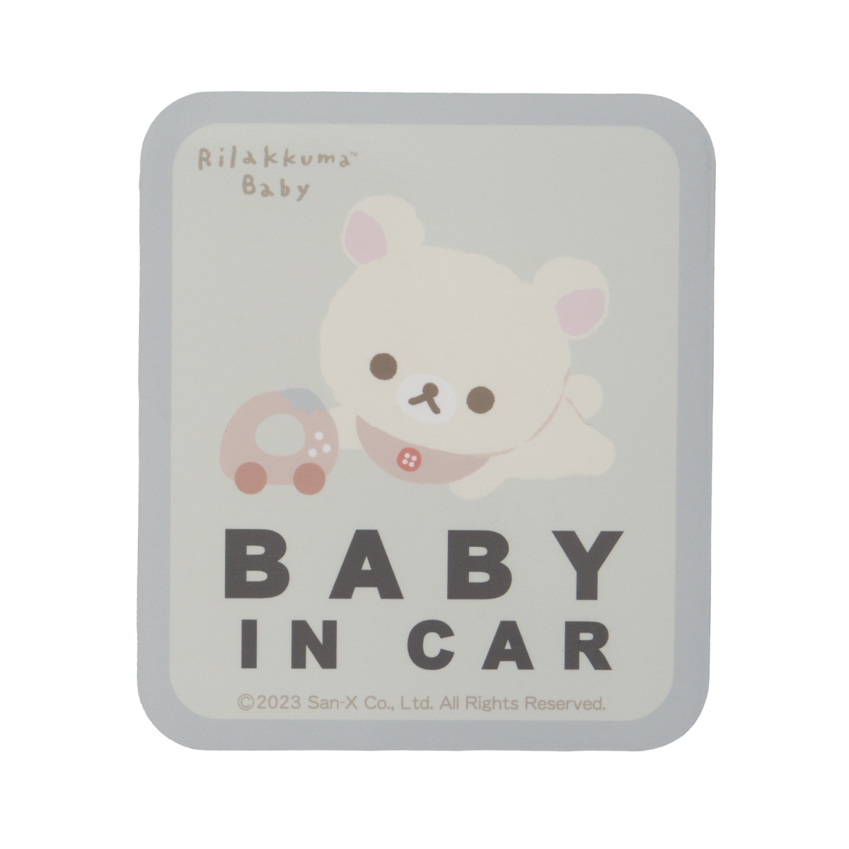 リラックマベビー セーフティサインステッカー