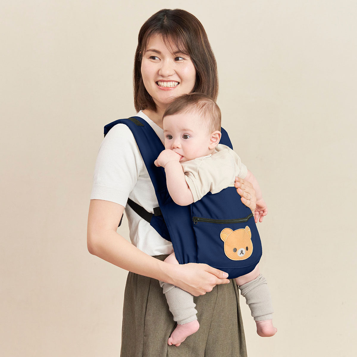 リラックマベビー 抱っこ紐(ワッペン付き)