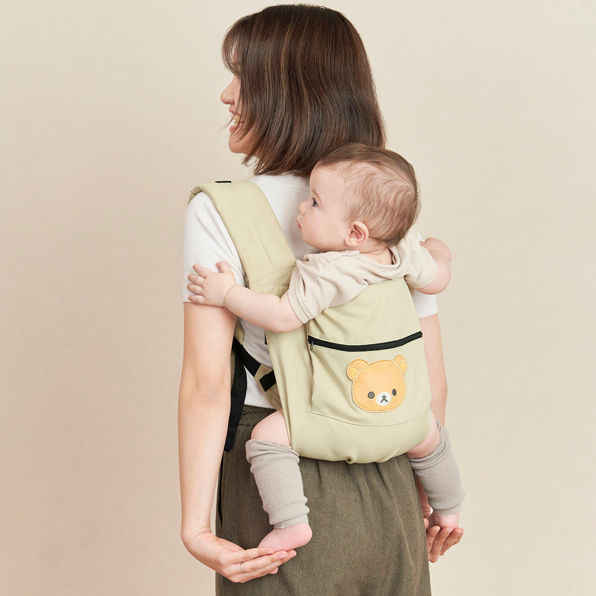 リラックマベビー 抱っこ紐(ワッペン付き)
