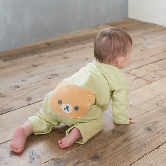 リラックマベビー おしりロンパース