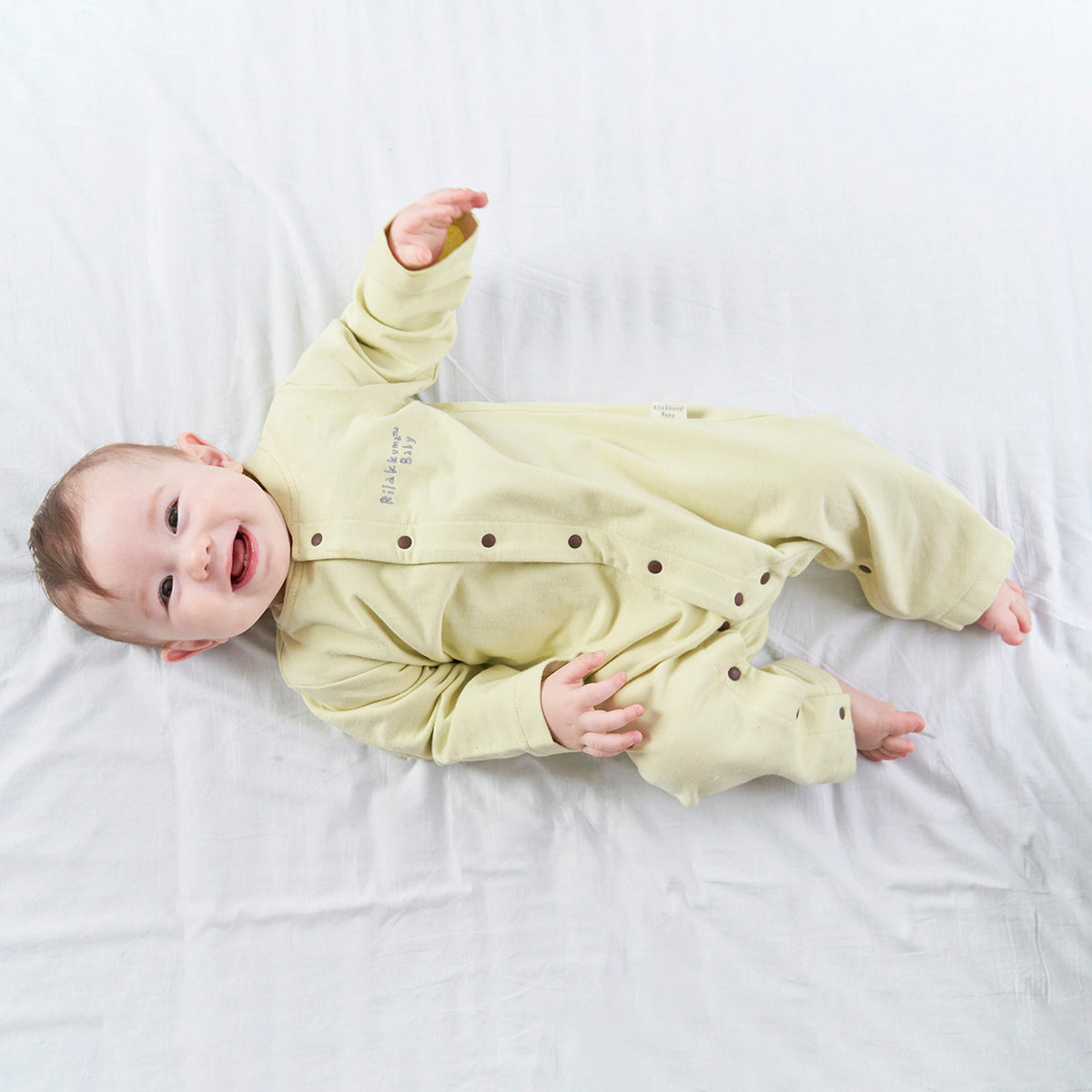 リラックマベビー おしりロンパース