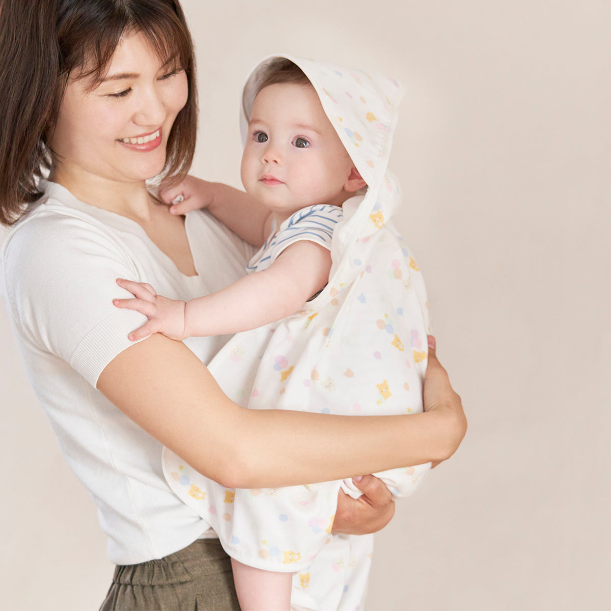 リラックマベビー おくるみガーゼ