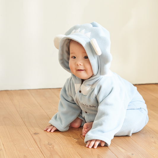 COJI-COJI BABY フリースロンパース