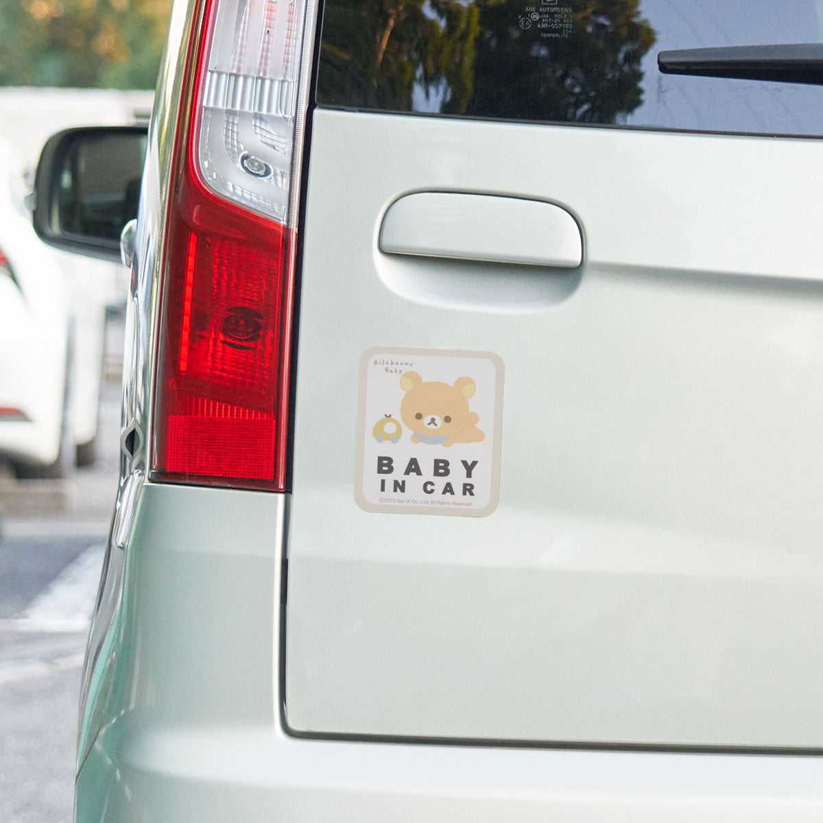 リラックマベビー セーフティサインステッカー