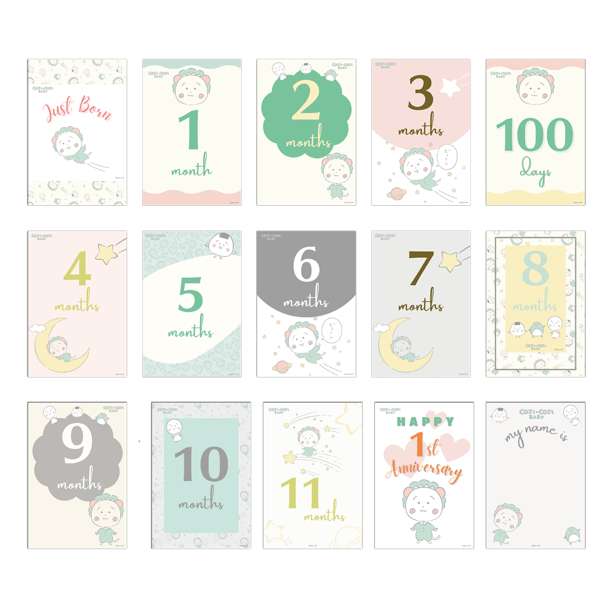 COJI-COJI BABY Just Born セット