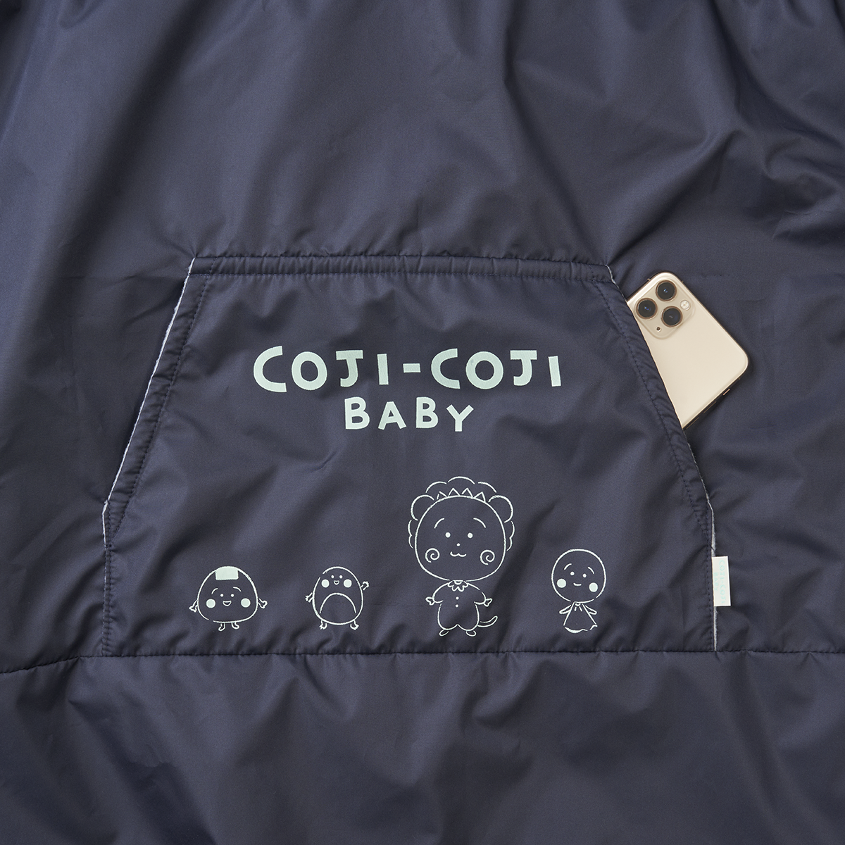 COJI-COJI BABY フリース2WAYケープ