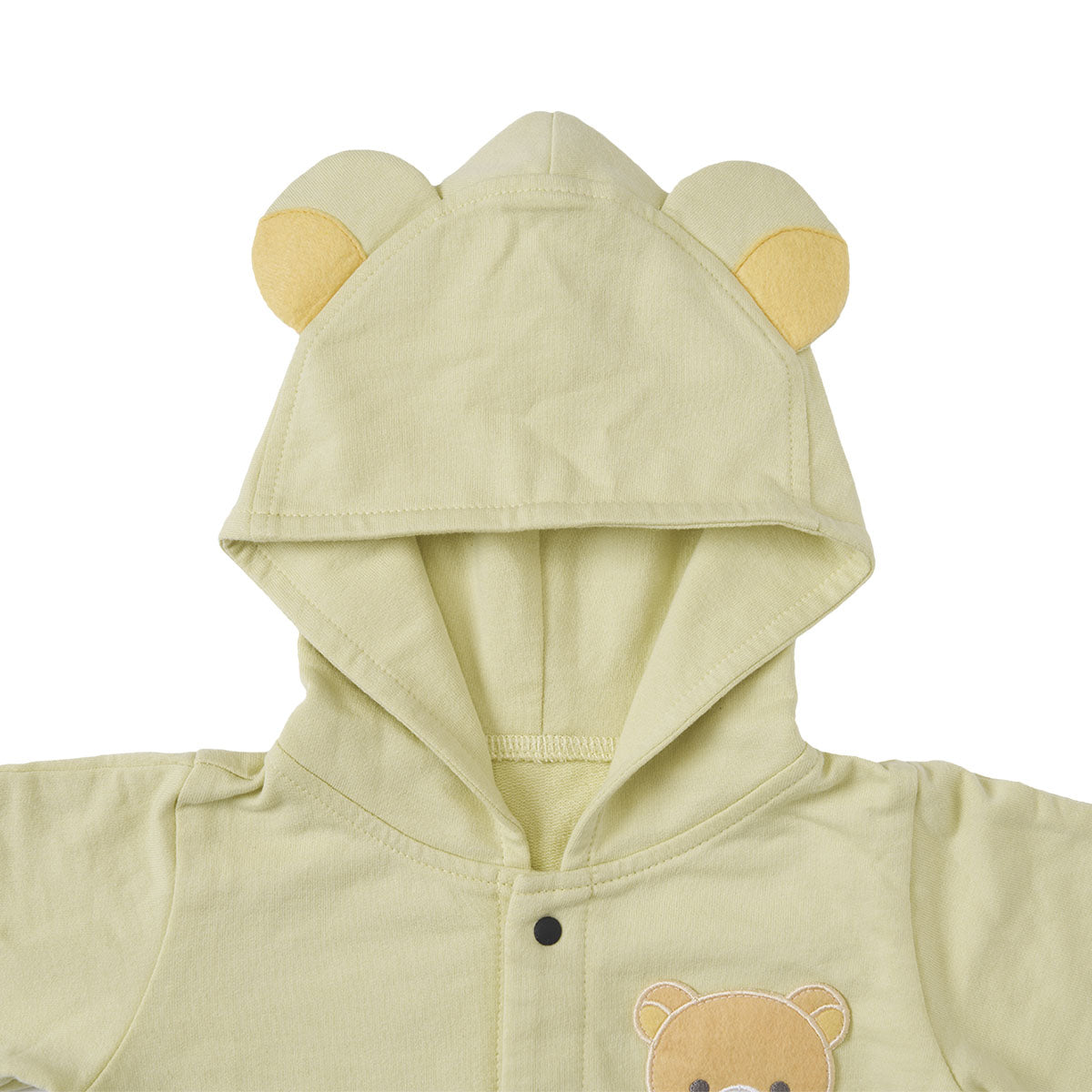 リラックマベビー フード付きロンパース