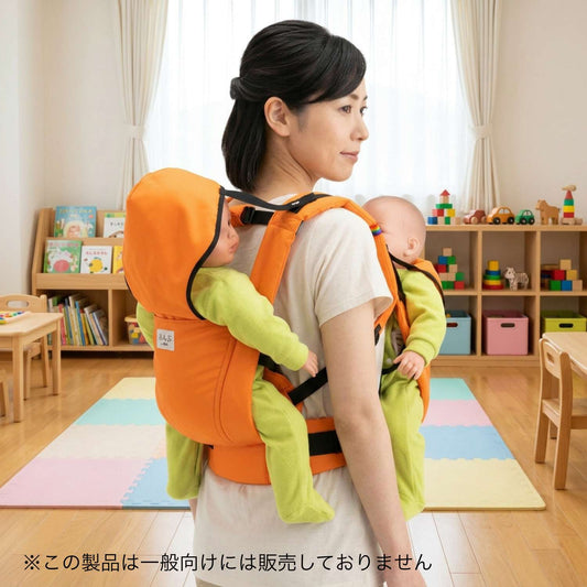 EVACKiDS 避難くん 避難用2人抱きキャリー