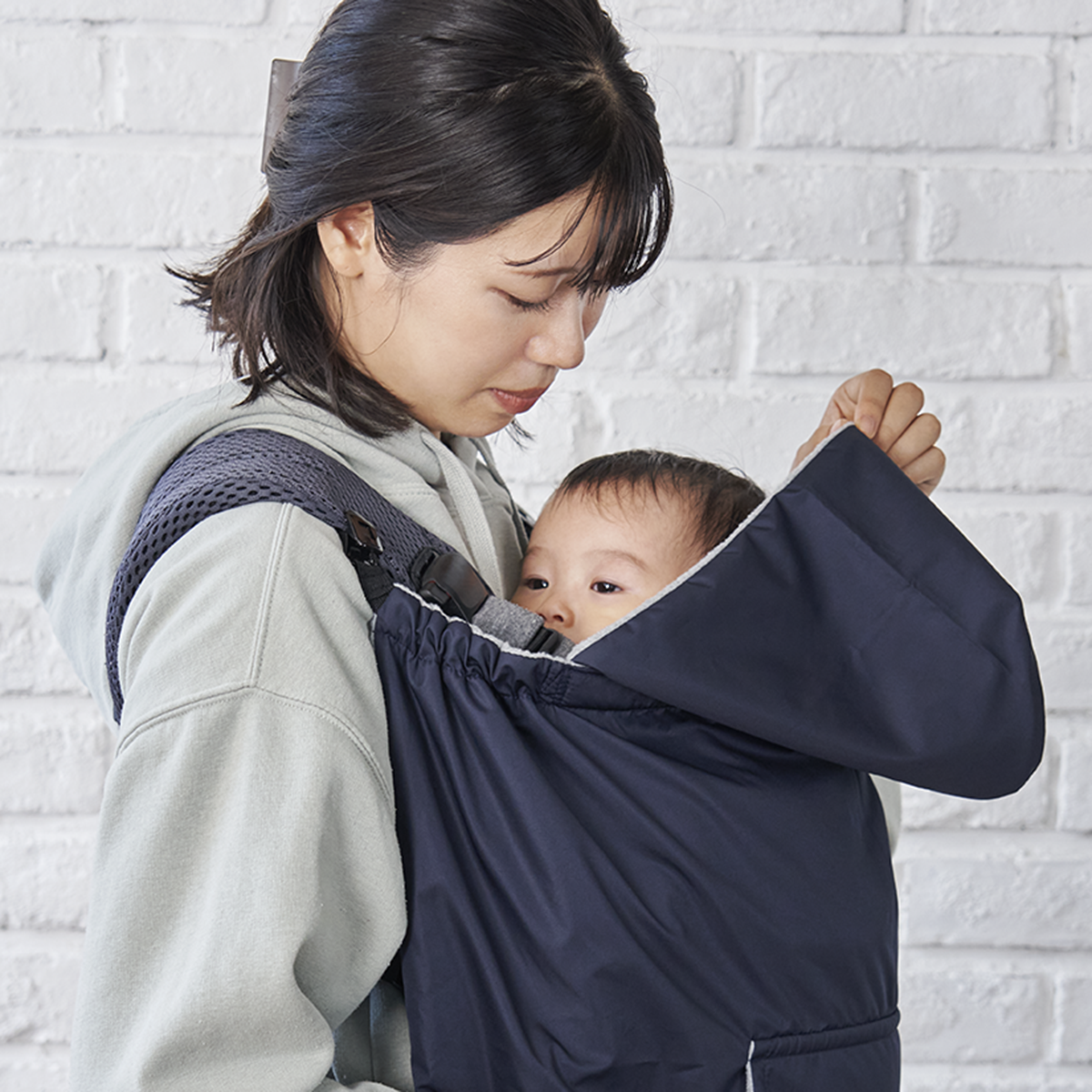 リラックマベビー あったかケープ