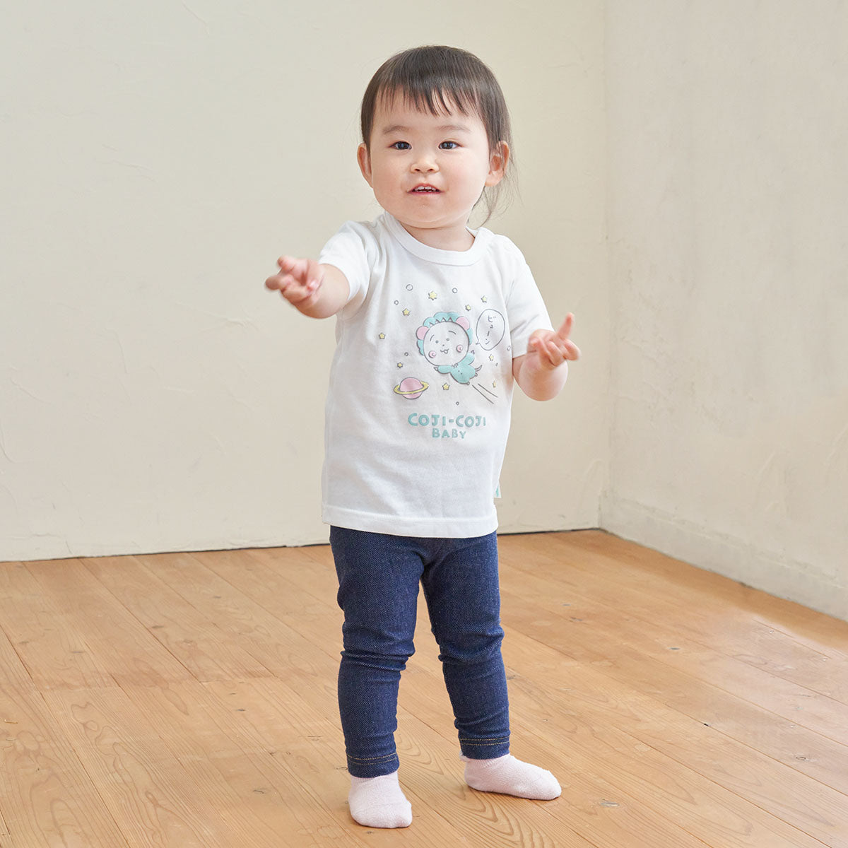 COJI-COJI BABY ぷっくり 子供用Tシャツ