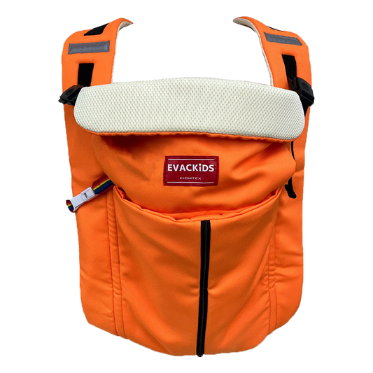 EVACKiDS　避難くん　新生児から使える避難用5WAYキャリー